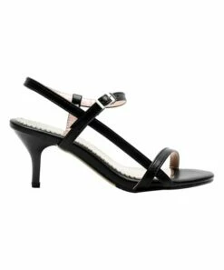 Best deal โค๏ธ BUTITI Black Stiletto Slingback ๐ฉด Sandal - ๐ฉ Women ๐