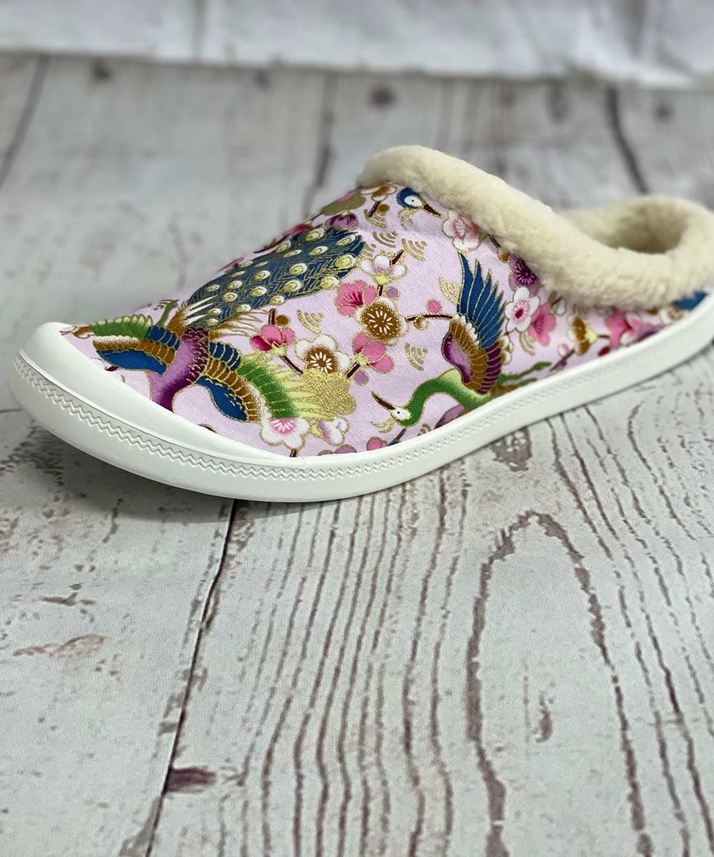 Promo ๐ฅ BUTITI Pink Peacock Faux Fur-Lined Slipper - ๐ฉ Women ๐ฅ 3 Promo ๐ฅ BUTITI Pink Peacock Faux Fur-Lined Slipper - ๐ฉ Women ๐ฅ - Image 3