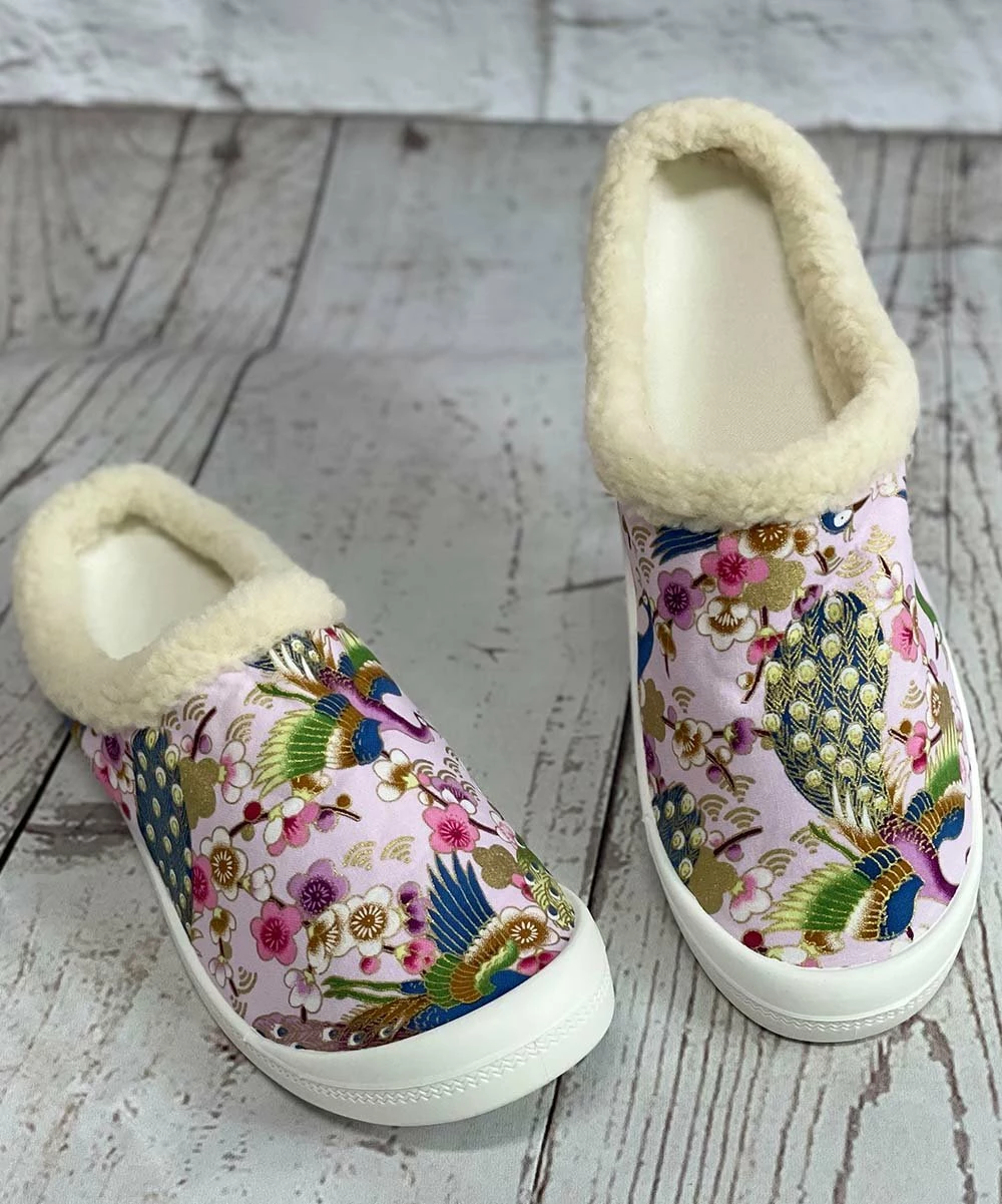 Promo ๐ฅ BUTITI Pink Peacock Faux Fur-Lined Slipper - ๐ฉ Women ๐ฅ 1 Promo ๐ฅ BUTITI Pink Peacock Faux Fur-Lined Slipper - ๐ฉ Women ๐ฅ