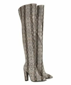 Best deal ⭐ BUTITI Beige Snake-Print Over-the-Knee Boot - 👩 Women 🎁 5 Best deal ⭐ BUTITI Beige Snake-Print Over-the-Knee Boot - 👩 Women 🎁 -BUTITI Shop zu102100505 alt 2 tm1639506232