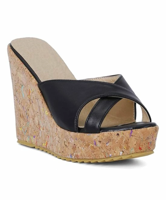 Best Pirce ๐ฏ BUTITI Black Criss-Cross Wedge ๐ฉด Sandal - ๐ฉ Women ๐ 1 Best Pirce ๐ฏ BUTITI Black Criss-Cross Wedge ๐ฉด Sandal - ๐ฉ Women ๐