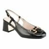Best reviews of 😉 BUTITI Black Gold Buckle Slingback Pump - 👩 Women 🤩