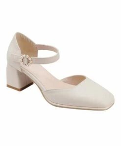 Outlet โ๏ธ BUTITI Beige Pearl Buckle D'Orsay Pump - ๐ฉ Women ๐