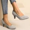 Best reviews of 👏 BUTITI Gray Round Toe Pump - 👩 Women 😉