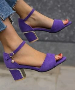 Wholesale ๐ BUTITI Purple Ankle Strap ๐ฉด Sandal - ๐ฉ Women ๐