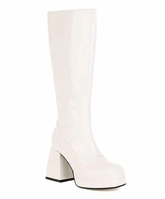 Best Pirce ๐ BUTITI White Glossy Boot - ๐ฉ Women ๐ 1 Best Pirce ๐ BUTITI White Glossy Boot - ๐ฉ Women ๐
