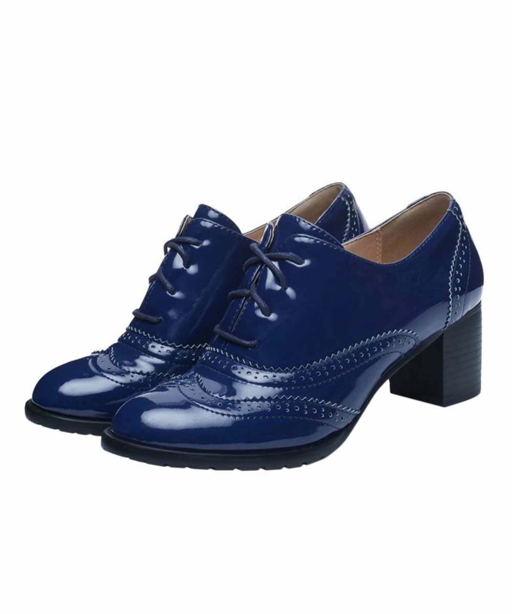 Budget โ BUTITI Blue Heeled Oxford - ๐ฉ Women ๐ฏ 2 Budget โ BUTITI Blue Heeled Oxford - ๐ฉ Women ๐ฏ - Image 2