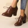 Buy 🎁 BUTITI Brown Loafer Pump - 👩 Women 🎁
