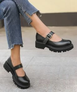 Brand new 🧨 BUTITI Light Black Platform Mary Jane - 👩 Women 😍