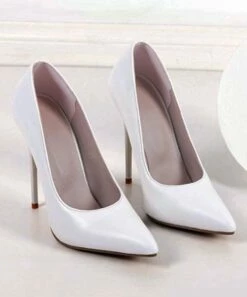 Top 10 ✔️ BUTITI White Pointed Pump - 👩 Women ❤️ -BUTITI Shop zu104377028 alt 2 tm1647980082