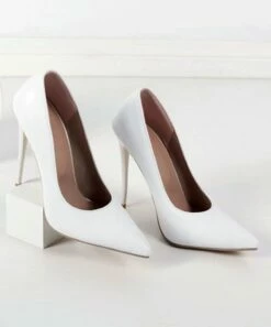 Top 10 ✔️ BUTITI White Pointed Pump - 👩 Women ❤️ -BUTITI Shop zu104377028 alt 3 tm1647980082