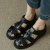 Coupon 🤩 BUTITI Black Multi-Strap 🩴 Sandal - 👩 Women 🔔