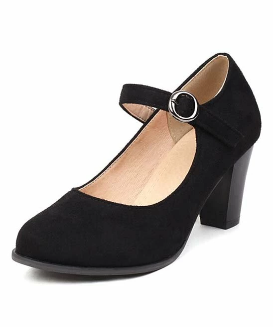 Best reviews of β BUTITI Black Block-Heel Round-Toe Pump - π© Women π 4 Best reviews of β BUTITI Black Block-Heel Round-Toe Pump - π© Women π - Image 4