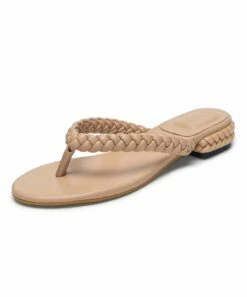 Best Pirce 👏 BUTITI Yellow Braided Thong 🩴 Sandal - 👩 Women ⌛ -BUTITI Shop zu105795023 alt 4 tm1653064335