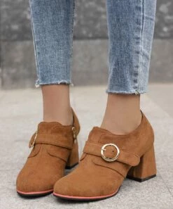 Top 10 ✔️ BUTITI Brown Circular-Buckle Bootie - 👩 Women 🔥