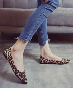 Outlet π BUTITI Khaki Leopard Pointed-Toe Flat - π© Women β€οΈ 8 Outlet π BUTITI Khaki Leopard Pointed-Toe Flat - π© Women β€οΈ -BUTITI Shop zu106165653 alt 3 tm1653669138