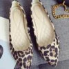 Outlet 😉 BUTITI Khaki Leopard Pointed-Toe Flat - 👩 Women ❤️