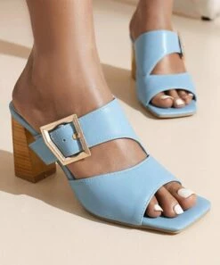 Best deal 🎉 BUTITI Blue Buckle-Strap 🩴 Sandal - 👩 Women 💯