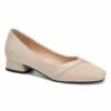 Cheap 😉 BUTITI Beige Contrast-Toe Pump - 👩 Women 🎁