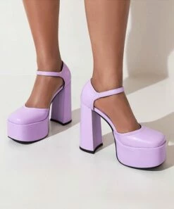 Cheapest โ BUTITI Purple Ankle-Strap Platform Pump - ๐ฉ Women ๐ 7 Cheapest โ BUTITI Purple Ankle-Strap Platform Pump - ๐ฉ Women ๐ -BUTITI Shop zu107212948 alt 2 tm1657826636