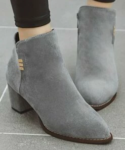 Top 10 ๐ BUTITI Gray Side-Zip Bootie - ๐ฉ Women โ