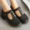 New 😀 BUTITI Gray T-Strap Mary Jane - 👩 Women 🛒