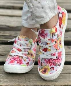 Best Sale โจ BUTITI Pink & White Floral ๐ Sneaker - ๐ฉ Women ๐งจ 7 Best Sale โจ BUTITI Pink & White Floral ๐ Sneaker - ๐ฉ Women ๐งจ -BUTITI Shop zu107514172 alt 2 tm1658855804