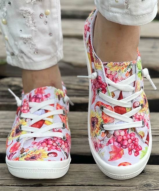 Best Sale โจ BUTITI Pink & White Floral ๐ Sneaker - ๐ฉ Women ๐งจ 1 Best Sale โจ BUTITI Pink & White Floral ๐ Sneaker - ๐ฉ Women ๐งจ