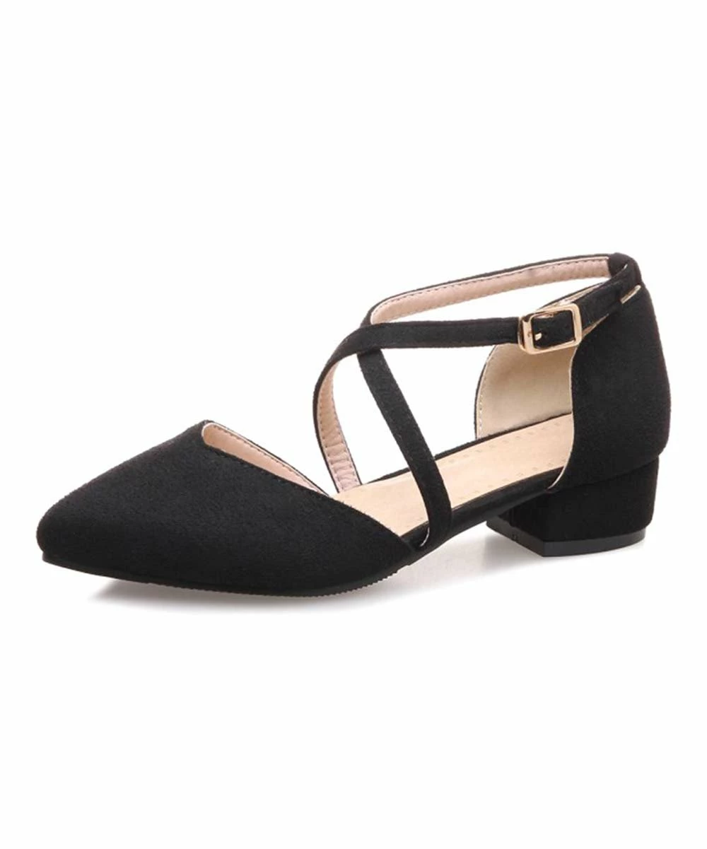 Cheapest 🎁 BUTITI Black D'Orsay Pump - 👩 Women 😍 3 Cheapest 🎁 BUTITI Black D'Orsay Pump - 👩 Women 😍 - Image 3