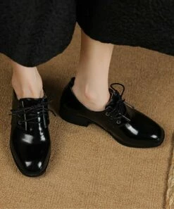 Deals 😀 BUTITI Black Lace-Up Oxford - 👩 Women 🤩