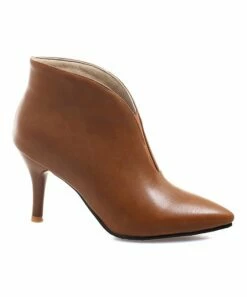 Discount 🔥 BUTITI Brown Faux Fur-Lined Slip-On Bootie - 👩 Women 👏