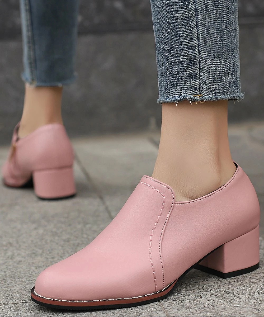 Top 10 👍 BUTITI Pink Zip Loafer - 👩 Women ✨ 2 Top 10 👍 BUTITI Pink Zip Loafer - 👩 Women ✨ - Image 2
