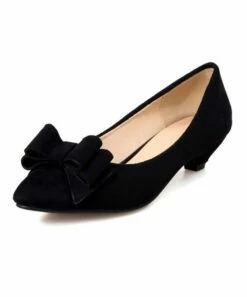 Best deal ๐ BUTITI Black Bow Kitten Heel Pump - ๐ฉ Women ๐ 6 Best deal ๐ BUTITI Black Bow Kitten Heel Pump - ๐ฉ Women ๐ -BUTITI Shop zu80315668 alt 2 tm1564583565