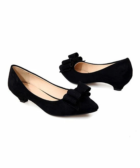 Best deal ๐ BUTITI Black Bow Kitten Heel Pump - ๐ฉ Women ๐ 1 Best deal ๐ BUTITI Black Bow Kitten Heel Pump - ๐ฉ Women ๐