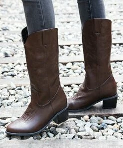 Wholesale π BUTITI Brown Stitch Cowboy Boot - π© Women π₯ 7 Wholesale π BUTITI Brown Stitch Cowboy Boot - π© Women π₯ -BUTITI Shop zu81036666 alt 3 tm1567695343