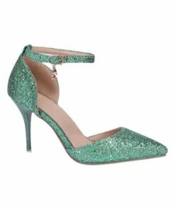 Best Sale ๐ BUTITI Green Glitter Ankle-Strap D'Orsay Pump - ๐ฉ Women ๐