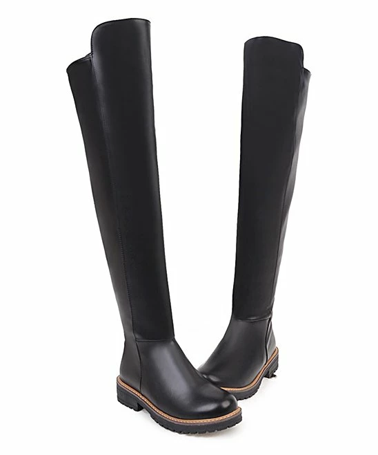 Discount β BUTITI Black Over-the-Knee Boot - π© Women π 5 Discount β BUTITI Black Over-the-Knee Boot - π© Women π - Image 5