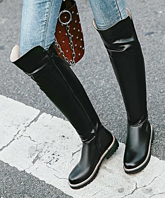 Discount β BUTITI Black Over-the-Knee Boot - π© Women π 1 Discount β BUTITI Black Over-the-Knee Boot - π© Women π