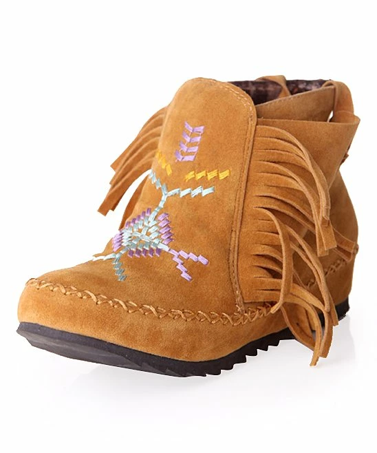 Wholesale ๐ BUTITI Yellow Geometric Matte Wrap-Tie Fringed Ankle Boot - ๐ฉ Women ๐งจ 2 Wholesale ๐ BUTITI Yellow Geometric Matte Wrap-Tie Fringed Ankle Boot - ๐ฉ Women ๐งจ - Image 2