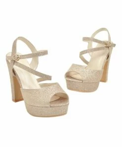 Top 10 โ BUTITI Gold Glitter Double Ankle-Strap Block-Heel Platform ๐ฉด Sandal - ๐ฉ Women ๐งจ 7 Top 10 โ BUTITI Gold Glitter Double Ankle-Strap Block-Heel Platform ๐ฉด Sandal - ๐ฉ Women ๐งจ -BUTITI Shop zu96203164 alt 2 tm1621962098