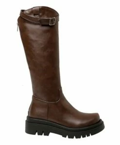 Wholesale ✔️ BUTITI Brown Strap-Top Platform Boot - 👩 Women 🔥