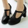 Cheapest ❤️ BUTITI Black T-Strap Pump - 👩 Women 😉