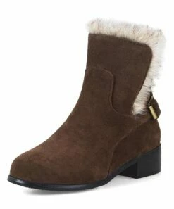 Coupon ๐ BUTITI Brown Buckle-Accent Faux Fur-Lined Ankle Boot - ๐ฉ Women ๐ฅ 5 Coupon ๐ BUTITI Brown Buckle-Accent Faux Fur-Lined Ankle Boot - ๐ฉ Women ๐ฅ -BUTITI Shop zu98682058 alt 3 tm1630507164