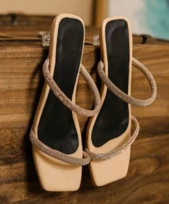 Wholesale ๐งจ BUTITI Gold Metallic Square-Toe ๐ฉด Sandal - ๐ฉ Women โ๏ธ