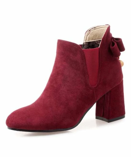 Wholesale ๐ฏ BUTITI Red Bow Bootie - ๐ฉ Women โค๏ธ 2 Wholesale ๐ฏ BUTITI Red Bow Bootie - ๐ฉ Women โค๏ธ - Image 2