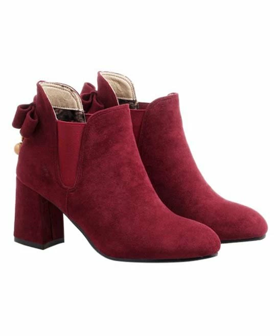 Wholesale ๐ฏ BUTITI Red Bow Bootie - ๐ฉ Women โค๏ธ 1 Wholesale ๐ฏ BUTITI Red Bow Bootie - ๐ฉ Women โค๏ธ