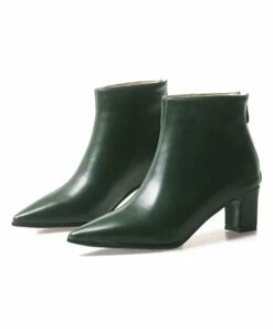 New 💯 BUTITI Green Block-Heel Bootie - 👩 Women 🌟 5 New 💯 BUTITI Green Block-Heel Bootie - 👩 Women 🌟 -BUTITI Shop zu99732071 alt 2 tm1632140647