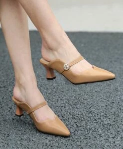 Best deal ๐ BUTITI Yellow Embellished-Strap Mule - ๐ฉ Women ๐