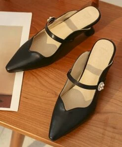 Discount ๐ฏ BUTITI Black Embellished-Strap Mule - ๐ฉ Women ๐ 5 Discount ๐ฏ BUTITI Black Embellished-Strap Mule - ๐ฉ Women ๐ -BUTITI Shop zu99732265 alt 2 tm1632140647